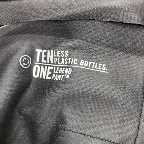 Nike Size S Dri-Fit Power Legend 2.0 Gray Ribbon Wrap Training Tights Leggings - Picture 4 of 7